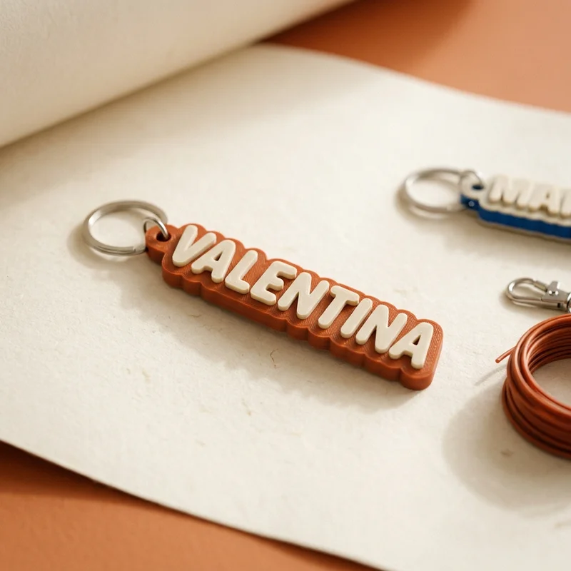 Llavero personalizado con nombre